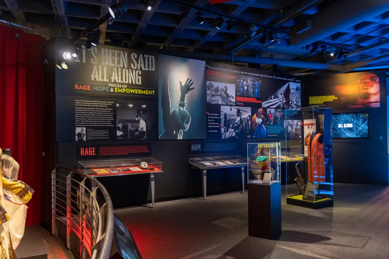 Wide installation view of It&rsquo;s Been Said All Along