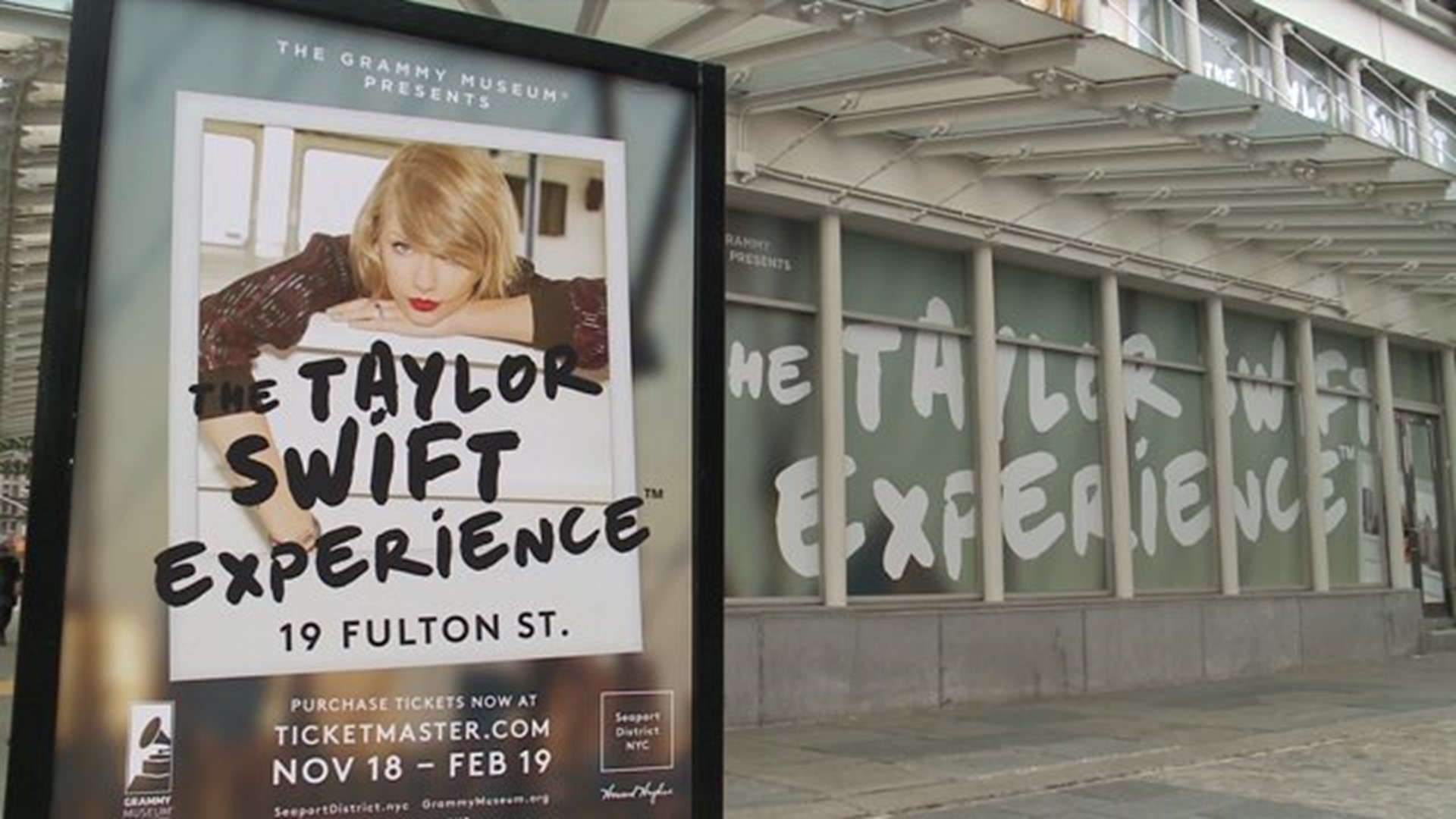 The Taylor Swift Experience presented at 19 Fulton Street in New York