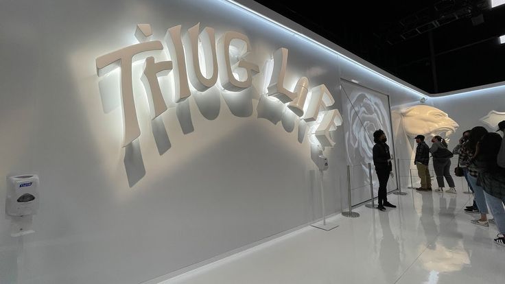True Life installation wall inside Wake Me When I&rsquo;m Free